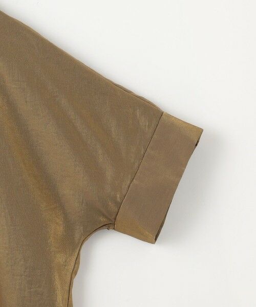 S size ONWARD(小さいサイズ) / エスサイズオンワード シャツ・ブラウス | 【洗える】ブライトシアーシャンブレー Tブラウス | 詳細2