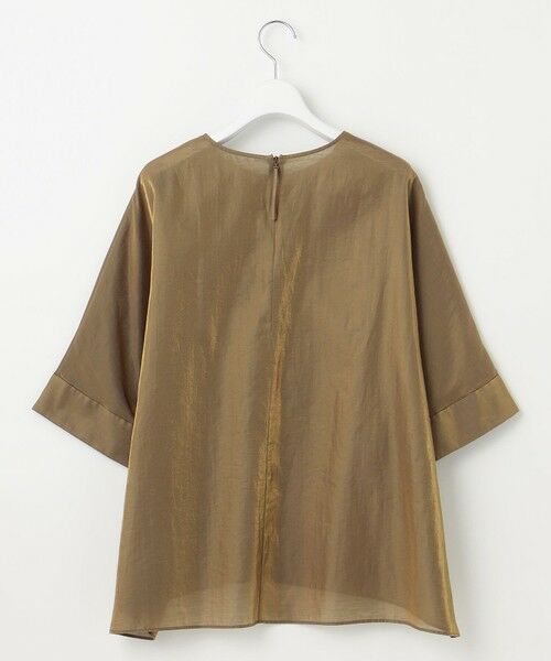 S size ONWARD(小さいサイズ) / エスサイズオンワード シャツ・ブラウス | 【洗える】ブライトシアーシャンブレー Tブラウス | 詳細5