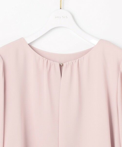 S size ONWARD(小さいサイズ) / エスサイズオンワード シャツ・ブラウス | 【洗える】ケープフレアスリーブ ブラウス | 詳細8