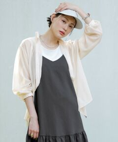 S size ONWARD(小さいサイズ) / エスサイズオンワード シャツ・ブラウス | 【洗える】リネンライクシアーローン ブラウス