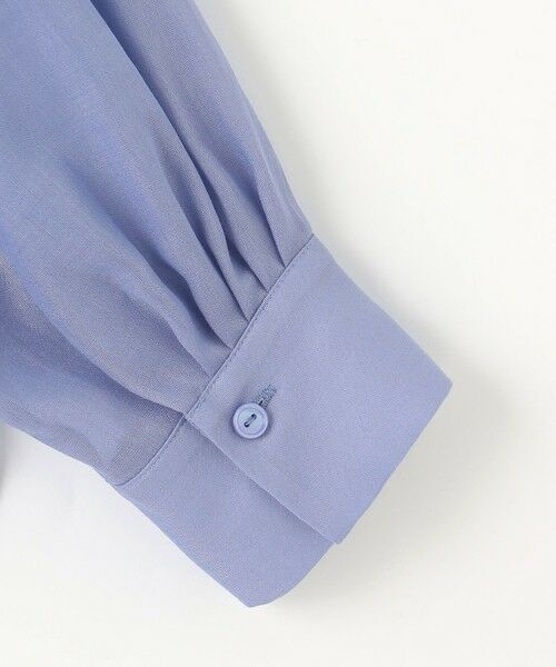 S size ONWARD(小さいサイズ) / エスサイズオンワード シャツ・ブラウス | 【洗える】リネンライクシアーローン ブラウス | 詳細17