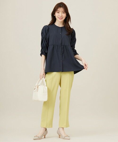 S size ONWARD(小さいサイズ) / エスサイズオンワード シャツ・ブラウス | 【洗える】ギャザースリーブ ブラウス | 詳細5