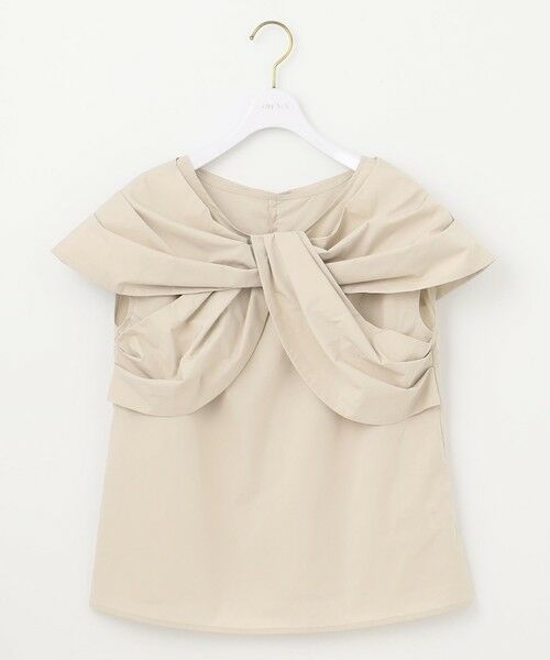 S size ONWARD(小さいサイズ) / エスサイズオンワード シャツ・ブラウス | 【洗える】ツイストフロント ブラウス | 詳細7