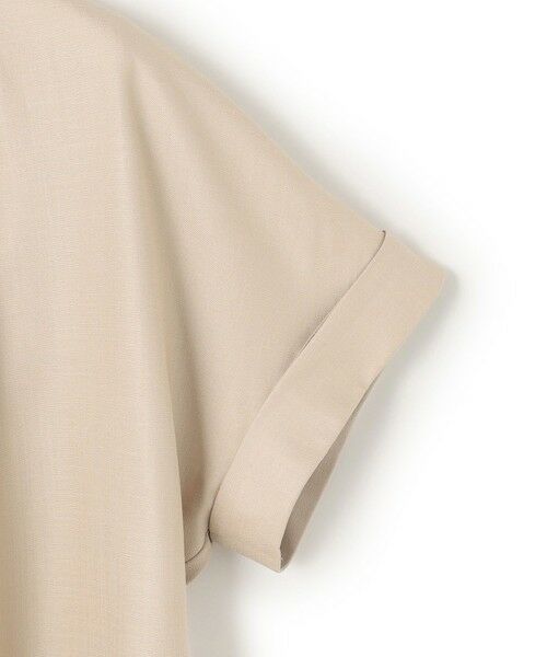 S size ONWARD(小さいサイズ) / エスサイズオンワード シャツ・ブラウス | 【接触冷感/UVカット】ドライスラブストレッチ スキッパー ブラウス | 詳細7