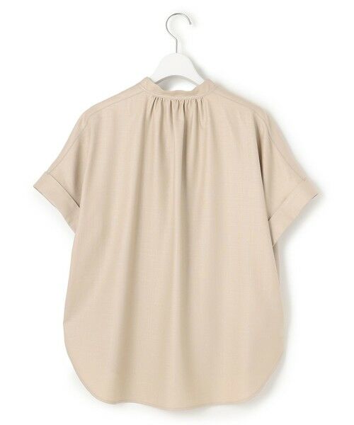 S size ONWARD(小さいサイズ) / エスサイズオンワード シャツ・ブラウス | 【接触冷感/UVカット】ドライスラブストレッチ スキッパー ブラウス | 詳細4