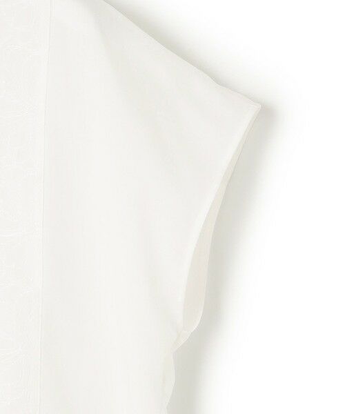 S size ONWARD(小さいサイズ) / エスサイズオンワード シャツ・ブラウス | 【洗える】エンブロイダリー コンビ ブラウス | 詳細7