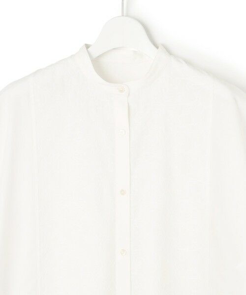 S size ONWARD(小さいサイズ) / エスサイズオンワード シャツ・ブラウス | 【洗える】エンブロイダリー コンビ ブラウス | 詳細6