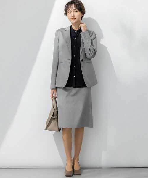 S size ONWARD(小さいサイズ) / エスサイズオンワード シャツ・ブラウス | 【洗える】エンブロイダリー コンビ ブラウス | 詳細14