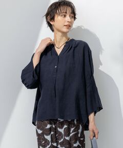 S size ONWARD(小さいサイズ) / エスサイズオンワード シャツ・ブラウス | 【洗える】LIBECO タックスリーブ シャツ