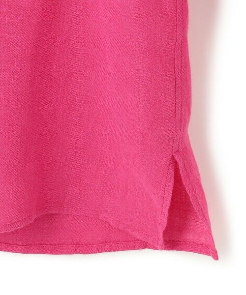 S size ONWARD(小さいサイズ) / エスサイズオンワード シャツ・ブラウス | 【洗える】LIBECO タックスリーブ シャツ | 詳細16