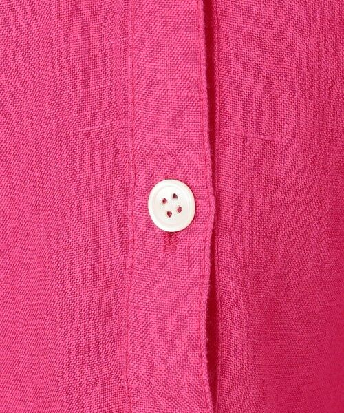 S size ONWARD(小さいサイズ) / エスサイズオンワード シャツ・ブラウス | 【洗える】LIBECO タックスリーブ シャツ | 詳細17