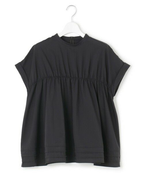 S size ONWARD(小さいサイズ) / エスサイズオンワード シャツ・ブラウス | 【撥水加工/洗える】シアーナイロンツイル ギャザー ブラウス | 詳細7