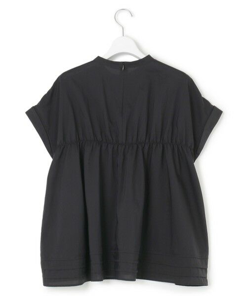 S size ONWARD(小さいサイズ) / エスサイズオンワード シャツ・ブラウス | 【撥水加工/洗える】シアーナイロンツイル ギャザー ブラウス | 詳細8