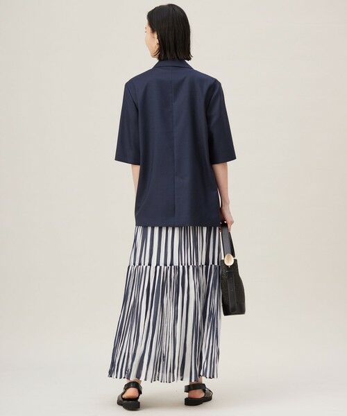 S size ONWARD(小さいサイズ) / エスサイズオンワード テーラードジャケット | 【洗える】ハーフスリーブ ジャケット | 詳細18