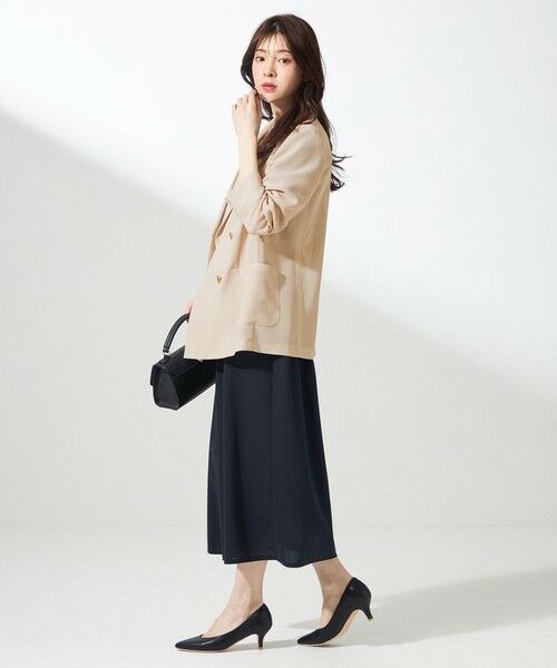 S size ONWARD(小さいサイズ) / エスサイズオンワード テーラードジャケット | 【吸水速乾・洗える】シアーメッシュ ジャケット | 詳細15