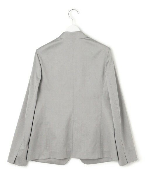 S size ONWARD(小さいサイズ) / エスサイズオンワード テーラードジャケット | 【セットアップ対応/洗える】ストレッチシャンブレー テーラードジャケット | 詳細6