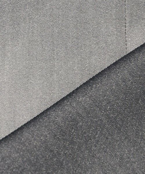 S size ONWARD(小さいサイズ) / エスサイズオンワード テーラードジャケット | 【セットアップ対応/洗える】ストレッチシャンブレー テーラードジャケット | 詳細12