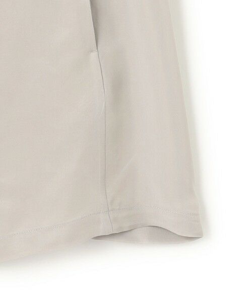 S size ONWARD(小さいサイズ) / エスサイズオンワード ノーカラージャケット | 【接触冷感性/洗える】フィブリルツイル ハーフスリーブ ジャケット | 詳細15