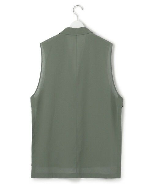 S size ONWARD(小さいサイズ) / エスサイズオンワード その他アウター | 【洗える】ライトシアーマットクロス ジレ | 詳細14