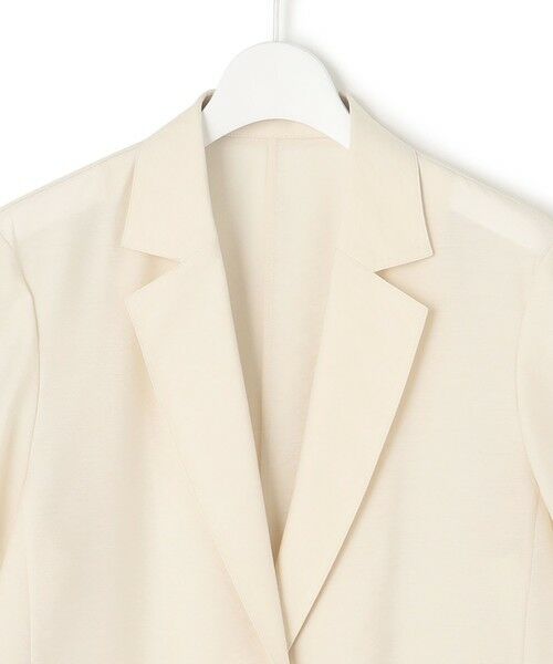 S size ONWARD(小さいサイズ) / エスサイズオンワード テーラードジャケット | 【Oggi6月号掲載/速乾性/接触冷感】シアータンブラー ハーフスリーブ ジャケット | 詳細13