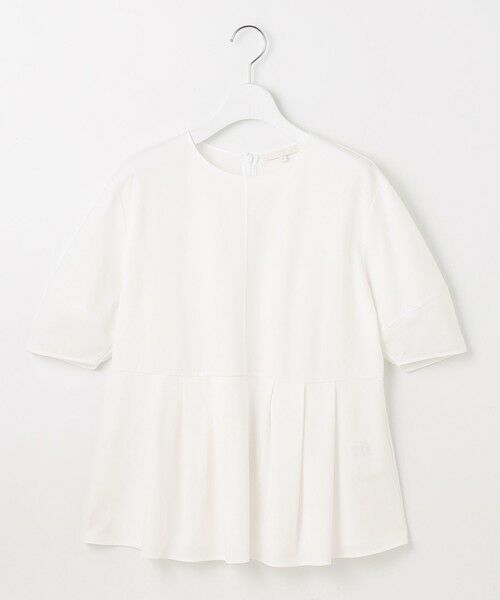 S size ONWARD(小さいサイズ) / エスサイズオンワード カットソー | 【接触冷感・UVカット・吸水速乾・抗菌防臭・洗える】ハイツイストポンチペプラム カットソー | 詳細3