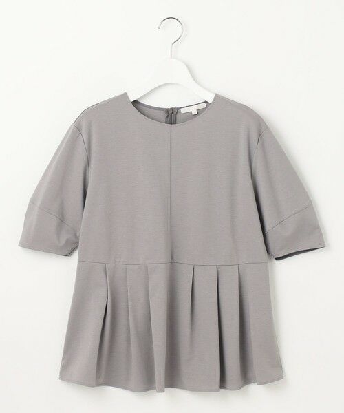 S size ONWARD(小さいサイズ) / エスサイズオンワード カットソー | 【接触冷感・UVカット・吸水速乾・抗菌防臭・洗える】ハイツイストポンチペプラム カットソー | 詳細20