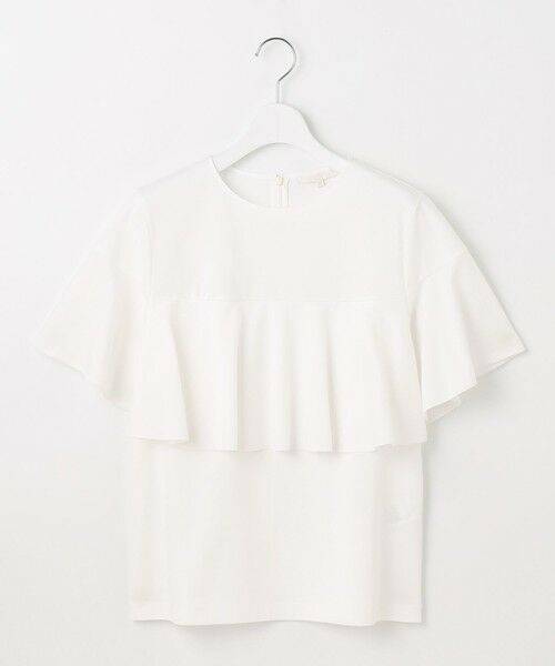 S size ONWARD(小さいサイズ) / エスサイズオンワード カットソー | 【接触冷感・UVカット・吸水速乾・抗菌防臭・洗える】ハイツイストポンチフレアディティール カットソー | 詳細4