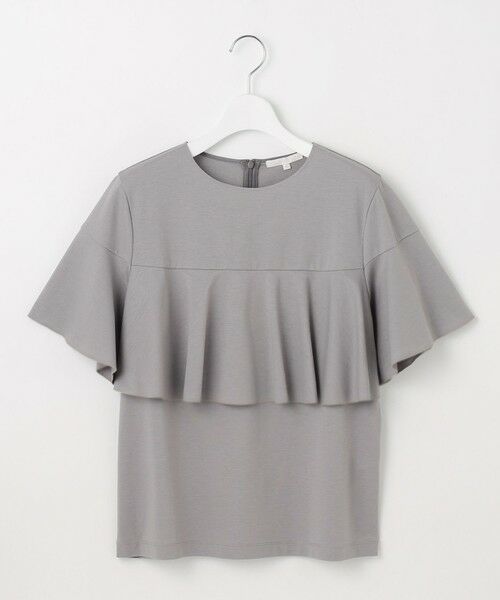 S size ONWARD(小さいサイズ) / エスサイズオンワード カットソー | 【接触冷感・UVカット・吸水速乾・抗菌防臭・洗える】ハイツイストポンチフレアディティール カットソー | 詳細20