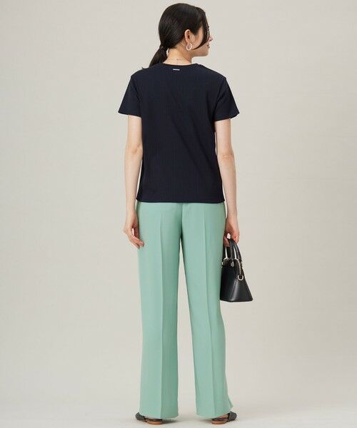 S size ONWARD(小さいサイズ) / エスサイズオンワード カットソー | 【ドラマ「明日はもっと いい日になる」着用】ソフトリブ Tシャツ | 詳細6