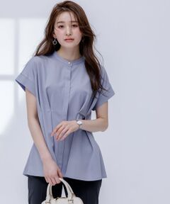 S size ONWARD(小さいサイズ) / エスサイズオンワード シャツ・ブラウス | 【洗える】カナパジャージー ブラウス