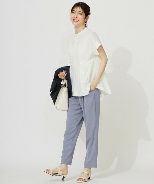 S size ONWARD(小さいサイズ) / エスサイズオンワード シャツ・ブラウス | 【洗える】カナパジャージー ブラウス | 詳細11