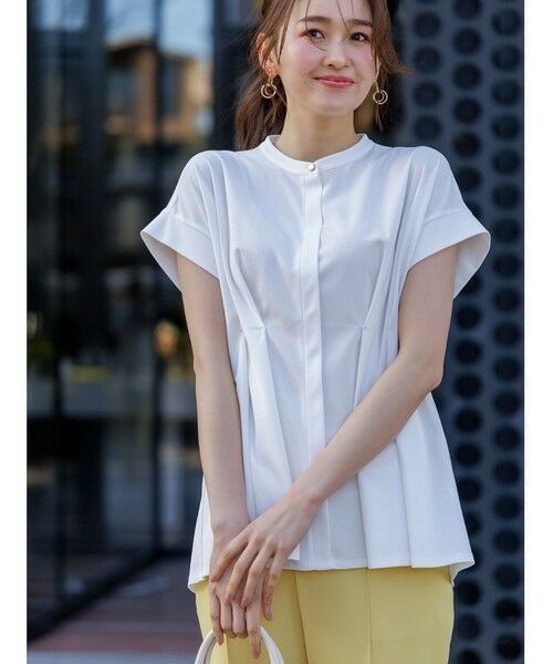 S size ONWARD(小さいサイズ) / エスサイズオンワード シャツ・ブラウス | 【洗える】カナパジャージー ブラウス | 詳細7