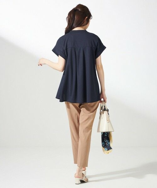 S size ONWARD(小さいサイズ) / エスサイズオンワード シャツ・ブラウス | 【洗える】カナパジャージー ブラウス | 詳細16