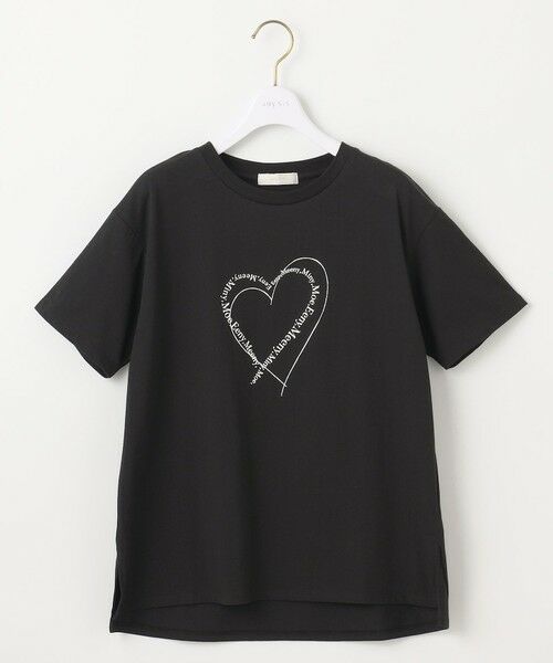 S size ONWARD(小さいサイズ) / エスサイズオンワード カットソー | 【洗える】アソートロゴ Tシャツ | 詳細9