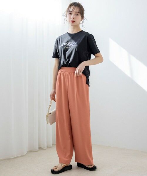 S size ONWARD(小さいサイズ) / エスサイズオンワード カットソー | 【洗える】アソートロゴ Tシャツ | 詳細28