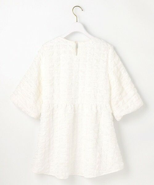 S size ONWARD(小さいサイズ) / エスサイズオンワード カットソー | 【洗える】ワッフルライクフクレジャカード チュニック | 詳細6