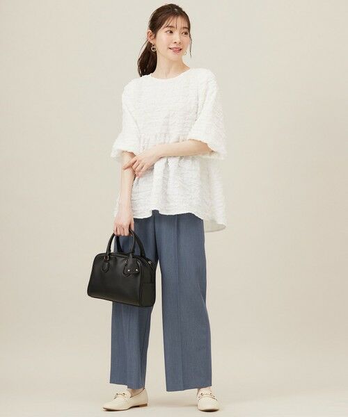 セール】 【洗える】ワッフルライクフクレジャカード チュニック