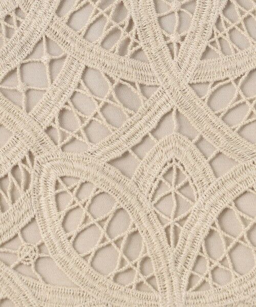 S size ONWARD(小さいサイズ) / エスサイズオンワード カットソー | 【洗える/汗じみ防止加工】エンブロイダリージャージー フレンチスリーブ カットソー | 詳細13