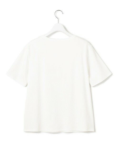 S size ONWARD(小さいサイズ) / エスサイズオンワード カットソー | 【好評につき新色追加/汗じみ防止】エンブロイダリージャージー レースキャミソール付き カットソー | 詳細12