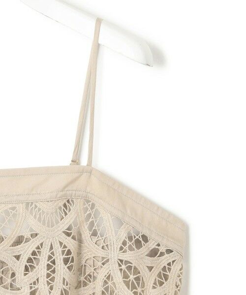 S size ONWARD(小さいサイズ) / エスサイズオンワード カットソー | 【好評につき新色追加/汗じみ防止】エンブロイダリージャージー レースキャミソール付き カットソー | 詳細20