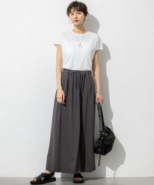 S size ONWARD(小さいサイズ) / エスサイズオンワード カットソー | 【汗じみ防止/速乾性】フレンチスリーブ  IT Tシャツ | 詳細4