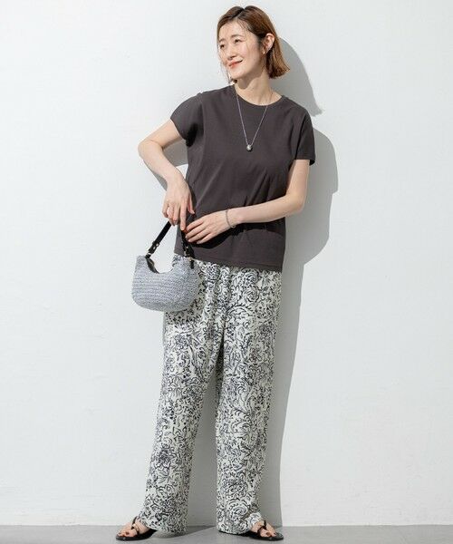 S size ONWARD(小さいサイズ) / エスサイズオンワード カットソー | 【汗じみ防止/速乾性】フレンチスリーブ  IT Tシャツ | 詳細22