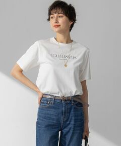 S size ONWARD(小さいサイズ) / エスサイズオンワード カットソー | 【洗える】ボタニカル カラー Tシャツ