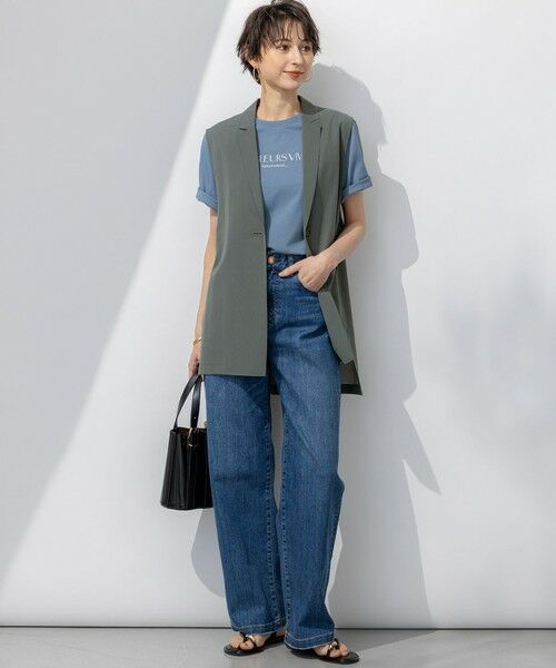 S size ONWARD(小さいサイズ) / エスサイズオンワード カットソー | 【洗える】ボタニカル カラー Tシャツ | 詳細18