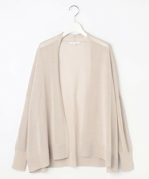 S size ONWARD(小さいサイズ) / エスサイズオンワード カーディガン・ボレロ | 【アンサンブル対応・洗える】ドライシアーファインゲージ カーディガン | 詳細5