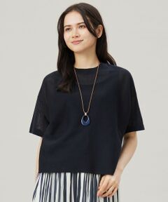 S size ONWARD(小さいサイズ) / エスサイズオンワード ニット・セーター | 【アンサンブル対応・洗える】ドライシアーファインゲージクロップド丈 ニット