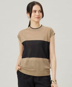 S size ONWARD(小さいサイズ) / エスサイズオンワード ニット・セーター | 【カタログ掲載・アンサンブル対応・洗える】ラメシアープルオーバー ニット