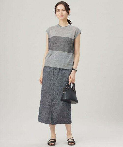 S size ONWARD(小さいサイズ) / エスサイズオンワード ニット・セーター | 【カタログ掲載・アンサンブル対応・洗える】ラメシアープルオーバー ニット | 詳細1