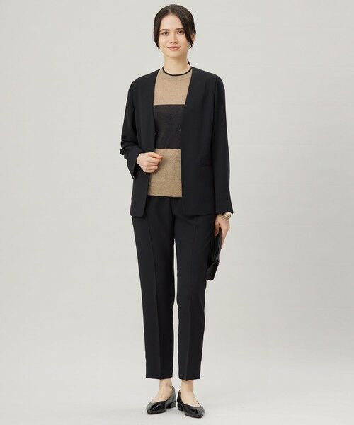 S size ONWARD(小さいサイズ) / エスサイズオンワード ニット・セーター | 【カタログ掲載・アンサンブル対応・洗える】ラメシアープルオーバー ニット | 詳細10