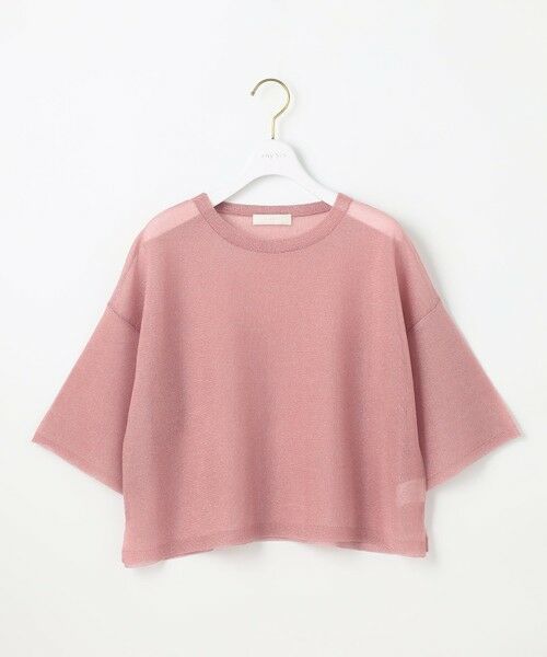 S size ONWARD(小さいサイズ) / エスサイズオンワード ニット・セーター | 【洗える】シアー ニットT | 詳細11